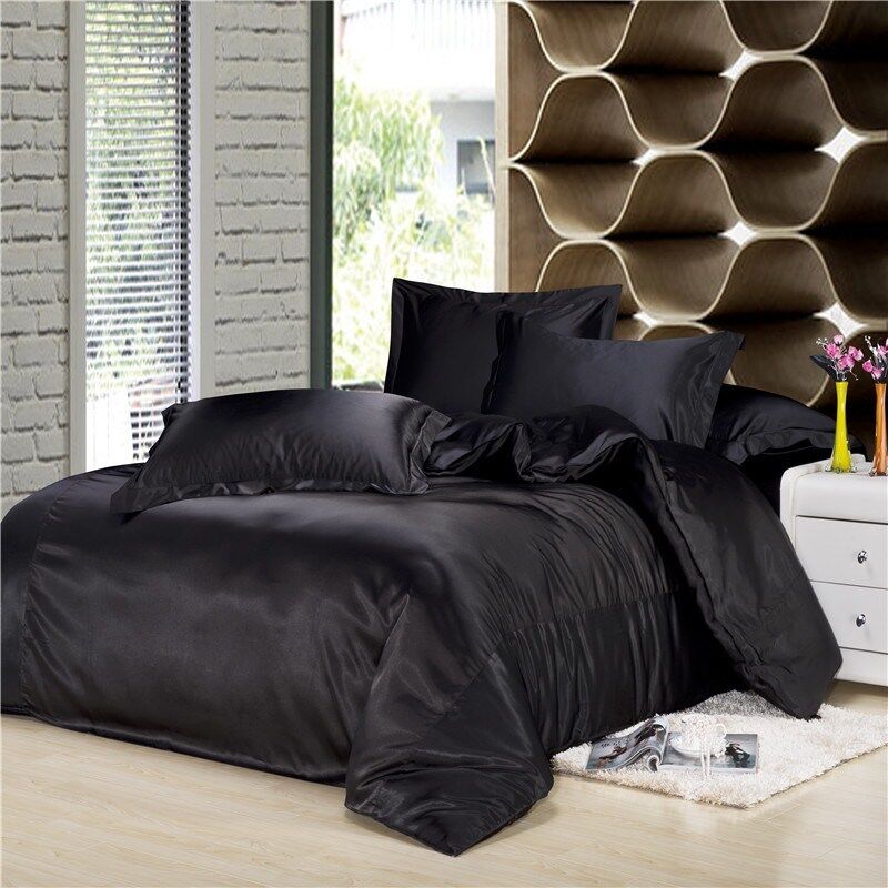 Silk duvet cover bedding